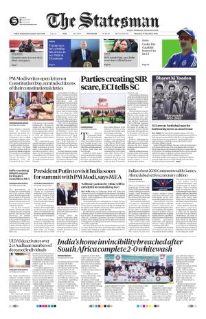 Delhi - The Statesman cover image