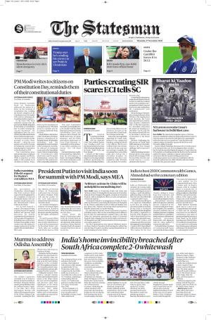  Bhubaneswar -The Statesman cover image