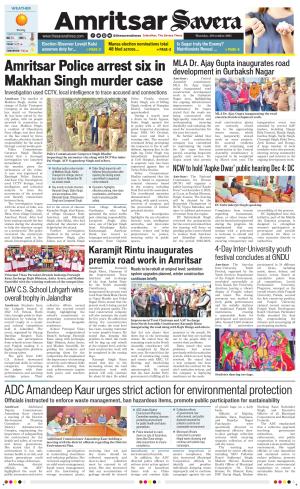 Amritsar Savera cover image