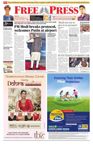 Free Press - Bhopal Epaper Edition cover image