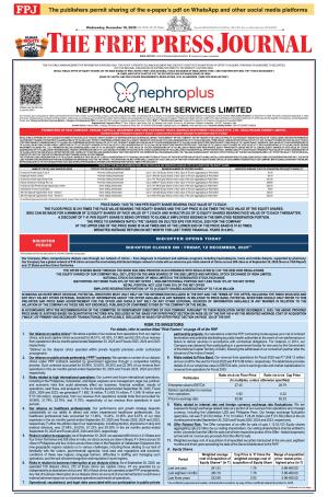 Free Press Journal - Mumbai Epaper cover image