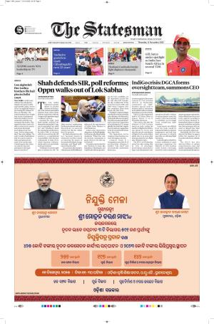  Bhubaneswar -The Statesman cover image