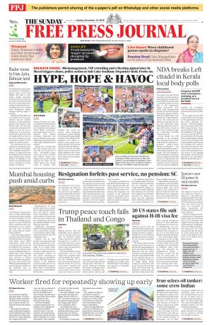 Free Press Journal - Mumbai Epaper cover image