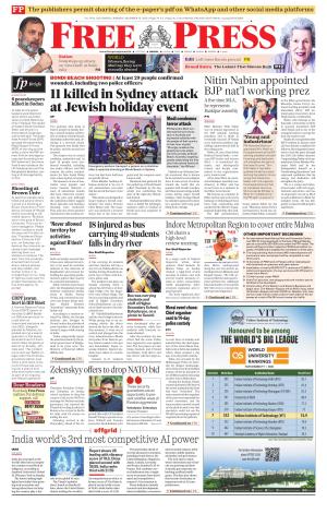 Free Press - Bhopal Epaper Edition cover image