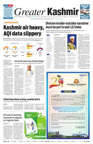 Greater Kashmir cover image