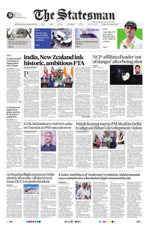 Delhi - The Statesman cover image