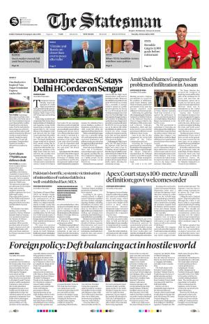 Delhi - The Statesman cover image