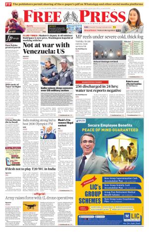 Free Press - Bhopal Epaper Edition cover image