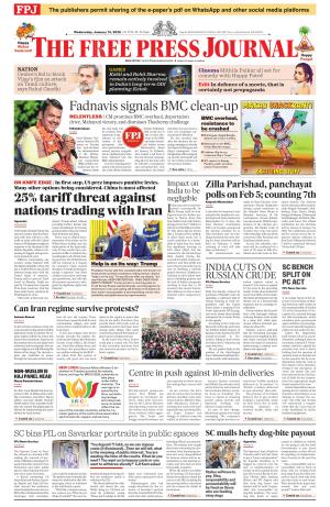 Free Press Journal - Mumbai Epaper cover image
