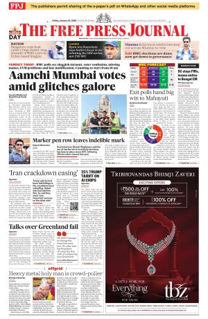 Free Press Journal - Mumbai Epaper cover image