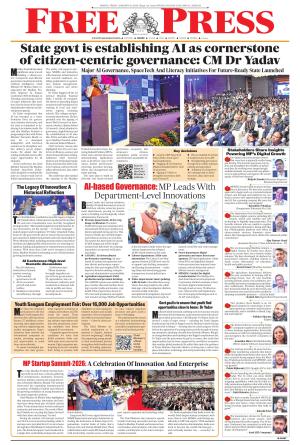 Free Press - Indore Epaper Edition cover image