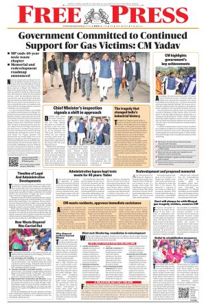 Free Press - Bhopal Epaper Edition cover image