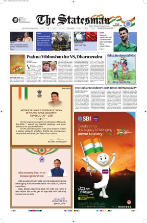  Bhubaneswar -The Statesman cover image