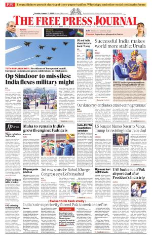 Free Press - Mumbai Epaper cover image
