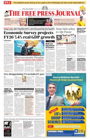 Free Press - Mumbai Epaper cover image