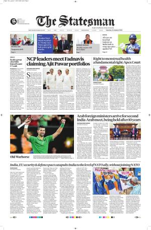  Bhubaneswar -The Statesman cover image