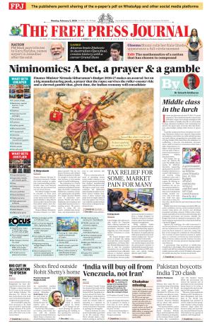 Free Press Journal - Mumbai Epaper cover image