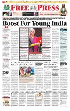 Free Press - Indore Epaper Edition cover image