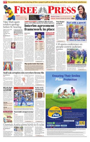 Free Press - Indore Epaper Edition cover image