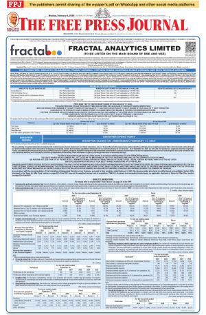 Free Press Journal - Mumbai Epaper cover image