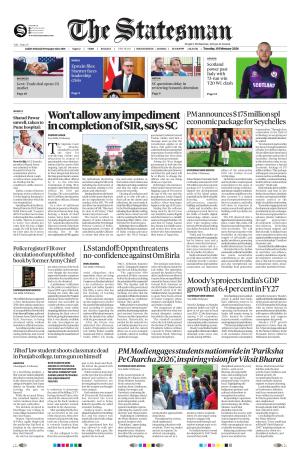 Lucknow - The Statesman cover image