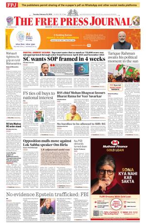 Free Press Journal - Mumbai Epaper cover image