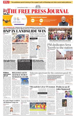 Free Press Journal - Mumbai Epaper cover image