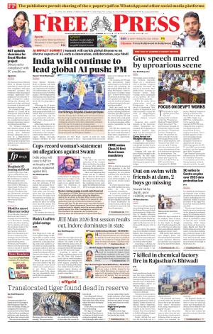 Free Press - Bhopal Epaper Edition cover image