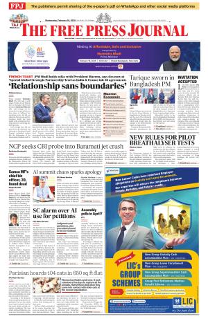 Free Press Journal - Mumbai Epaper cover image