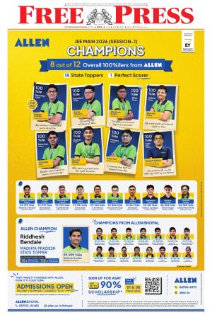 Free Press - Bhopal Epaper Edition cover image