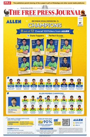 Free Press - Mumbai Epaper cover image