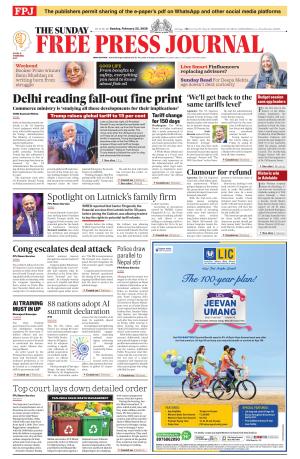 Free Press Journal - Mumbai Epaper cover image