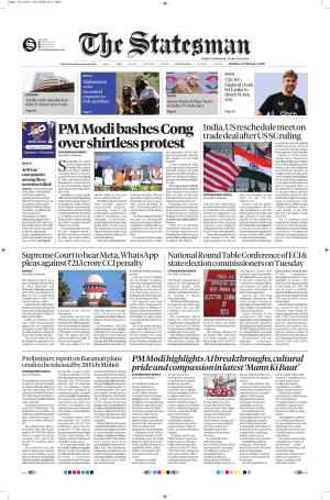  Bhubaneswar -The Statesman cover image