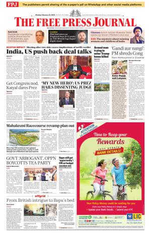 Free Press Journal - Mumbai Epaper cover image