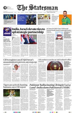 Mumbai - The Statesman cover image