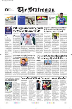  Bhubaneswar -The Statesman cover image