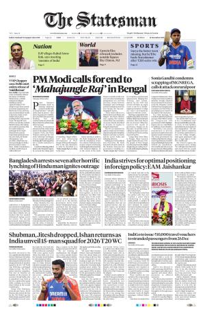 Lucknow - The Statesman cover image