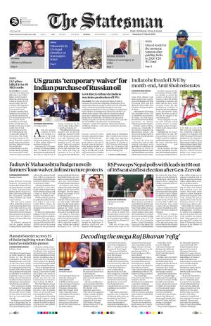 Mumbai - The Statesman cover image