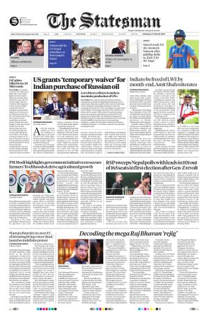 Delhi - The Statesman cover image