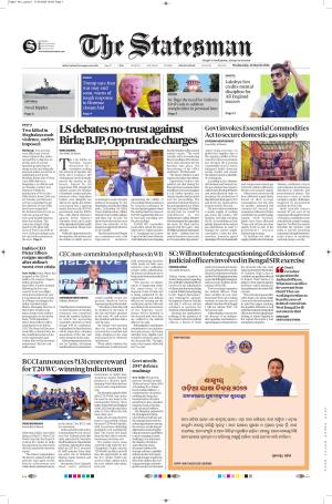  Bhubaneswar -The Statesman cover image