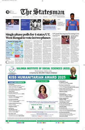  Bhubaneswar -The Statesman cover image