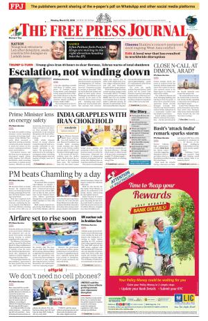 Free Press Journal - Mumbai Epaper cover image