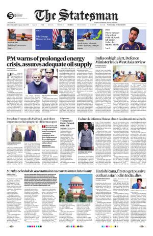 Mumbai - The Statesman cover image