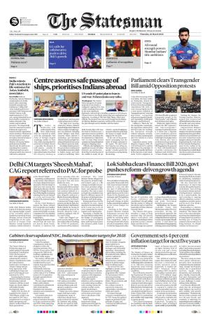 Mumbai - The Statesman cover image