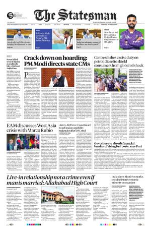 Mumbai - The Statesman cover image