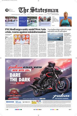  Bhubaneswar -The Statesman cover image