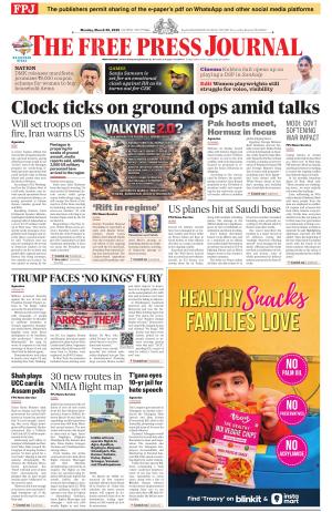 Free Press Journal - Mumbai Epaper cover image