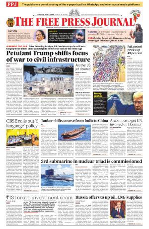 Free Press Journal - Mumbai Epaper cover image