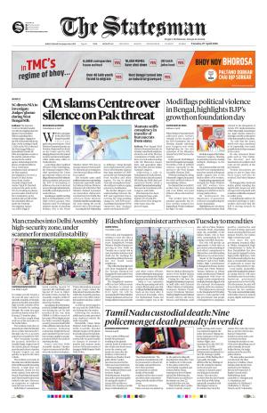 Kolkata - The Statesman cover image