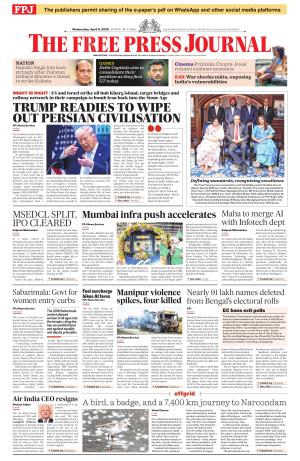 Free Press Journal - Mumbai Epaper cover image